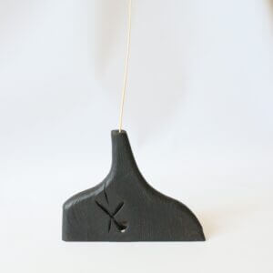 Ваза Для Сухоцвіття Чорна  №1222