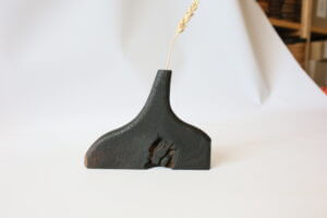 Ваза Для Сухоцвіття Чорна  №1222