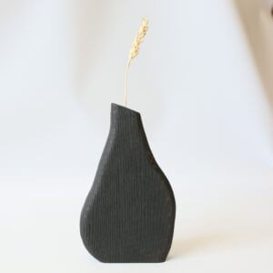 Ваза Для Сухоцвіття Чорна №1322