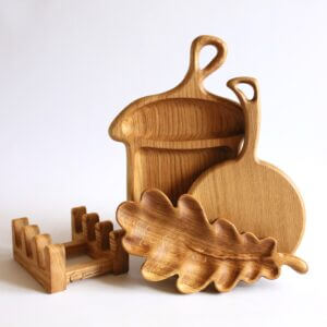 Кухонний Набір Дубових Дошок "Лісовик"