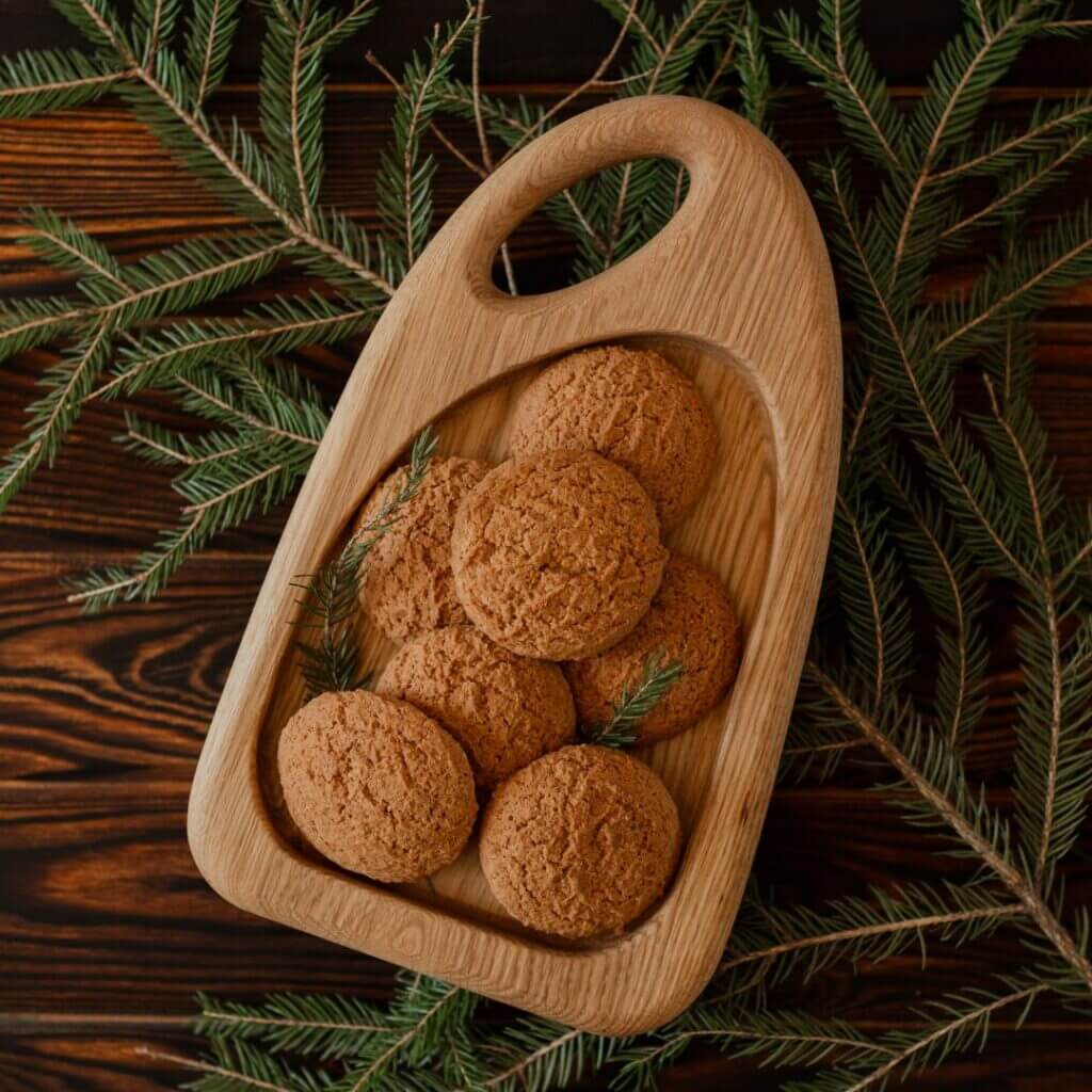 Дошка "Бочка 01" Кухонна  Для Подачі 25*17 см