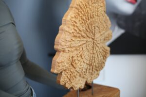 Декор Дерев’яне Панно на Підставці 44*36 см