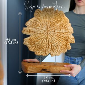 Декор Дерев’яне Панно на Підставці 44*36 см