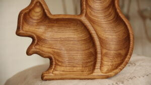 Менажниця "Білочка" Дитяча Тарілка Для Смаколиків