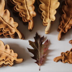 Менажниця "Дубовий Лист" Для Подачі Закусок