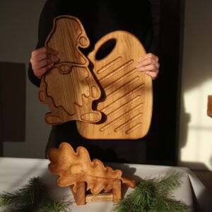 Кухонний Набір Дошок "Гном у бочці"