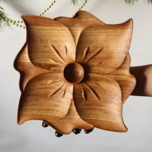 Менажниця - Тарілка "Чотирилист" 27 см Для Подачі Закусок