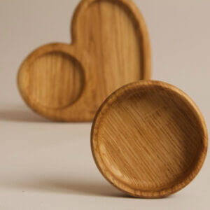 Менажниця Тарілка "Серце" для Чашечки Кави 18*19 см