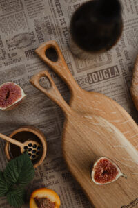 Дошка Обробна "Овалик" Дубова Для Нарізання