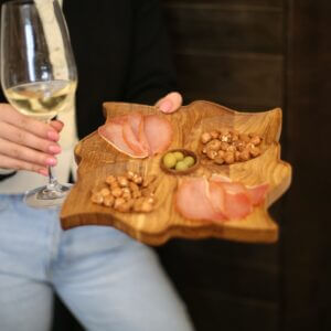 Менажниця - Тарілка "Чотирилист" 27 см Для Подачі Закусок