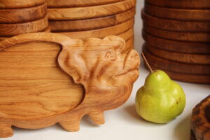 Дошка "Порося" Для Подачі Стейку, Ковбасок