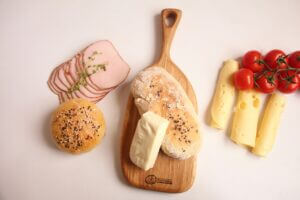 Дошка Обробна "Овалик" Дубова Для Нарізання