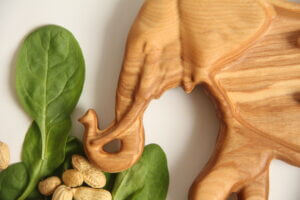 Менажниця "Слоник" Дитяча Тарілка для Смаколиків 22*28 см