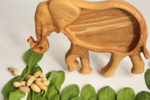 Менажниця "Слоник" Дитяча Тарілка для Смаколиків 22*28 см