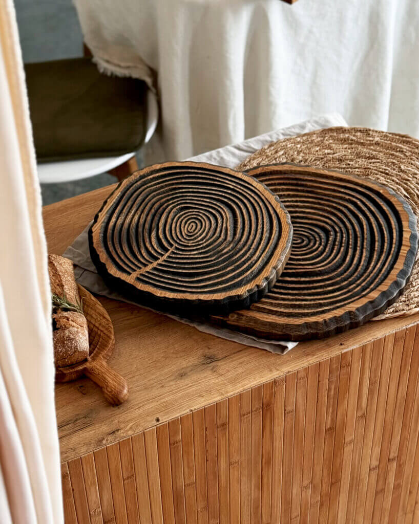 Дошка "Імітований спил" Кухонна Для Подачі