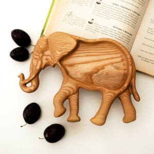 Менажниця "Слоник" Дитяча Тарілка для Смаколиків 22*28 см