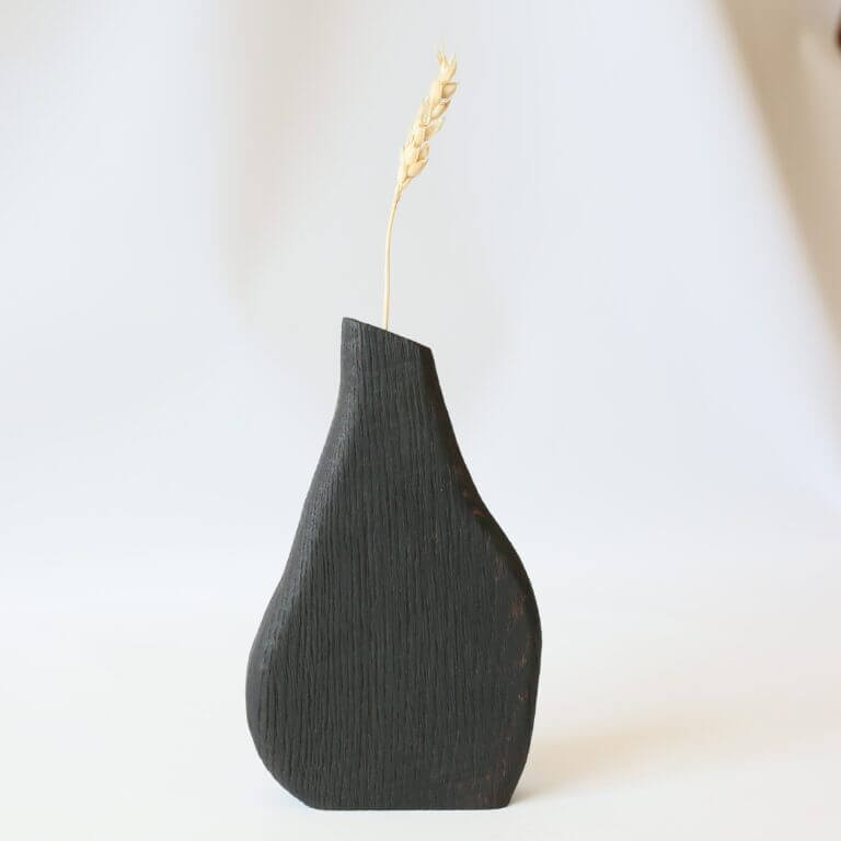 Ваза Для Сухоцвіття Чорна №1322