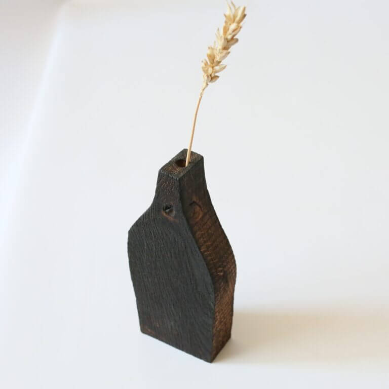 Ваза Для Сухоцвіття Чорна №1622