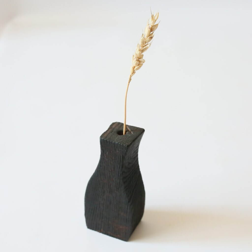 Ваза Для Сухоцвіття Чорна №1722