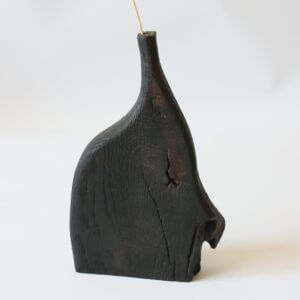 Ваза Для Сухоцвіття Чорна №2822