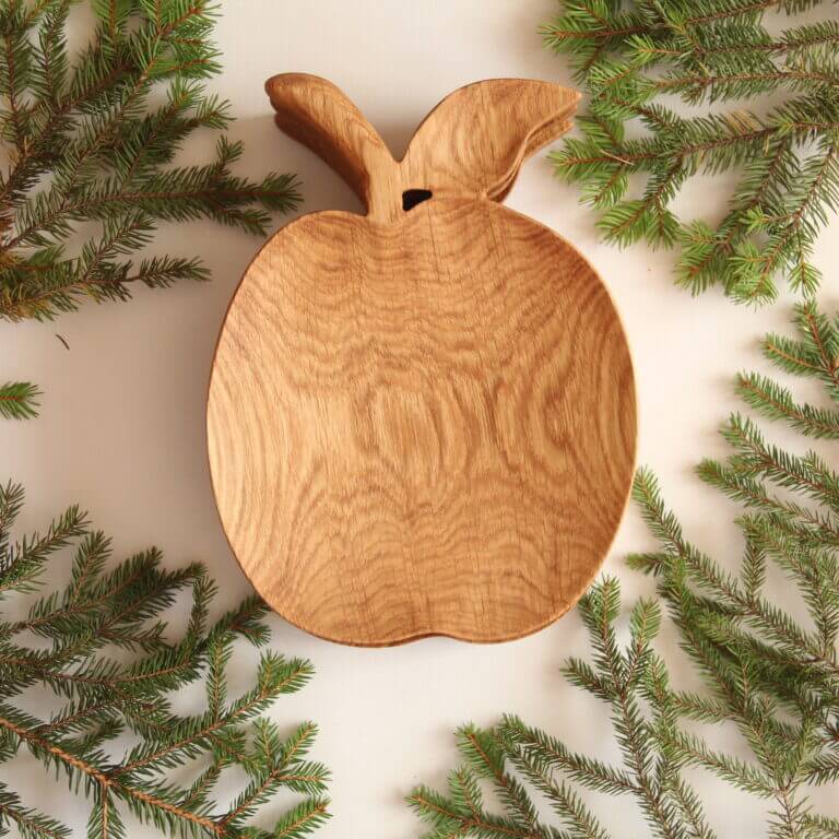 Менажниця "Яблуко" Тарілка Для Подачі 27*20 см