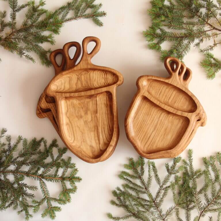 Менажниця Для Подачі Закусок "Жолудь"