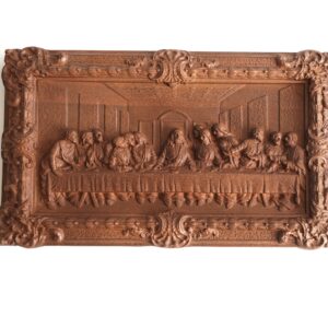 Ікона «Таємна Вечеря» 49×30×4,5 см — ікона на новосілля, весілля, річницю