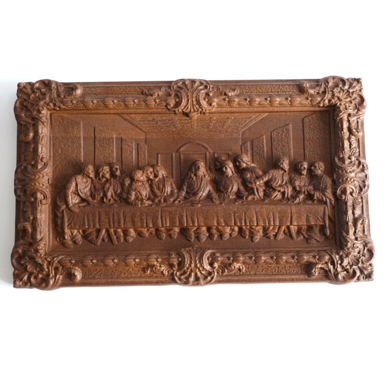 Ікона «Таємна Вечеря» 49×30×4,5 см — ікона на новосілля, весілля, річницю